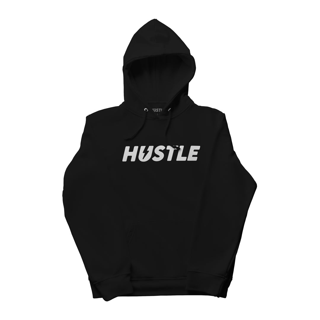 Hustle Gear's Hustle Hoodie (Black) : Premium Athletic Apparel for the  Dedicated Hustler