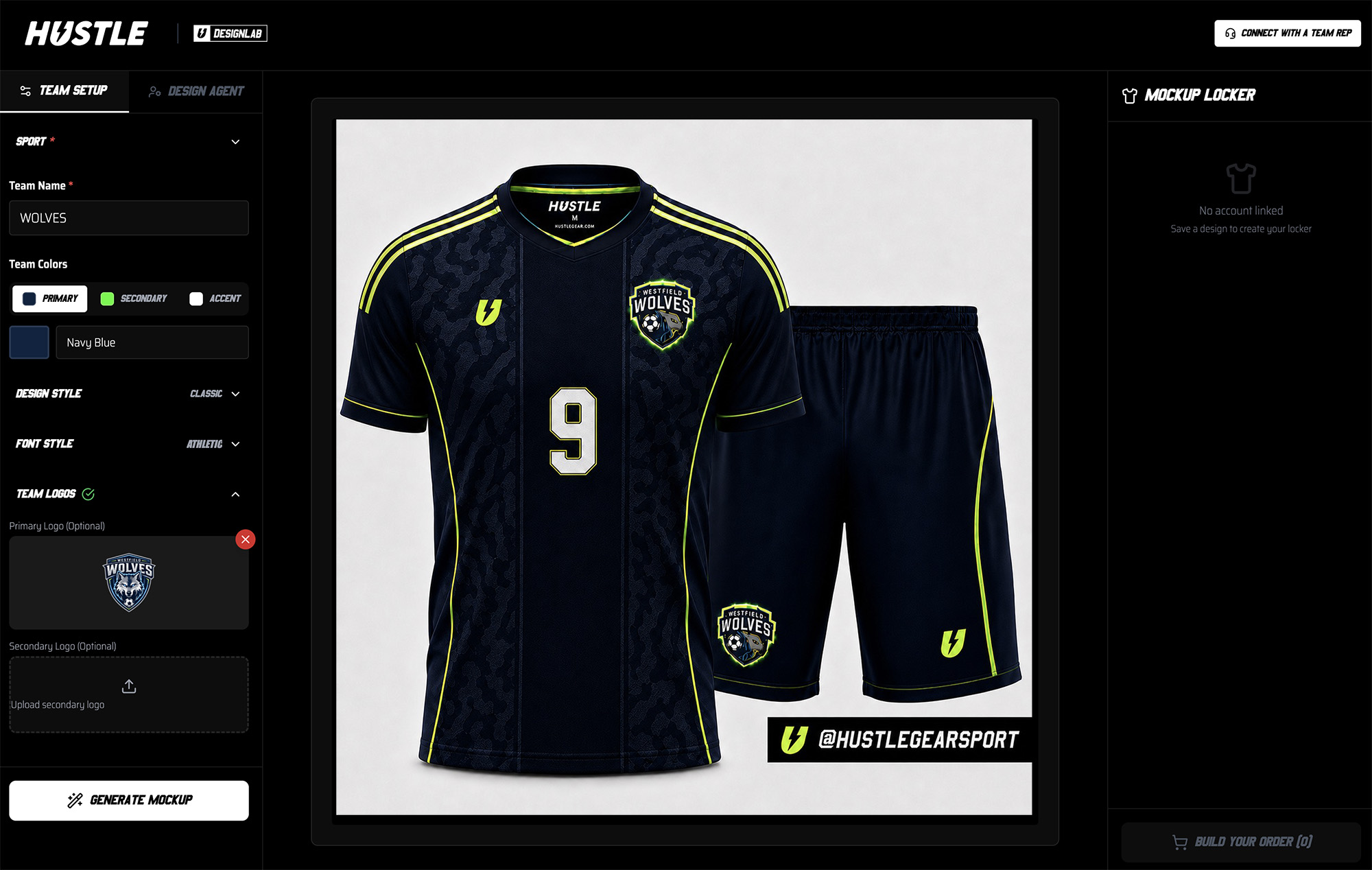 Soccer Design Lab desktop preview